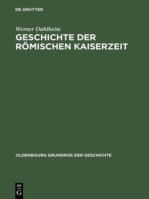 cover image of Geschichte der Römischen Kaiserzeit